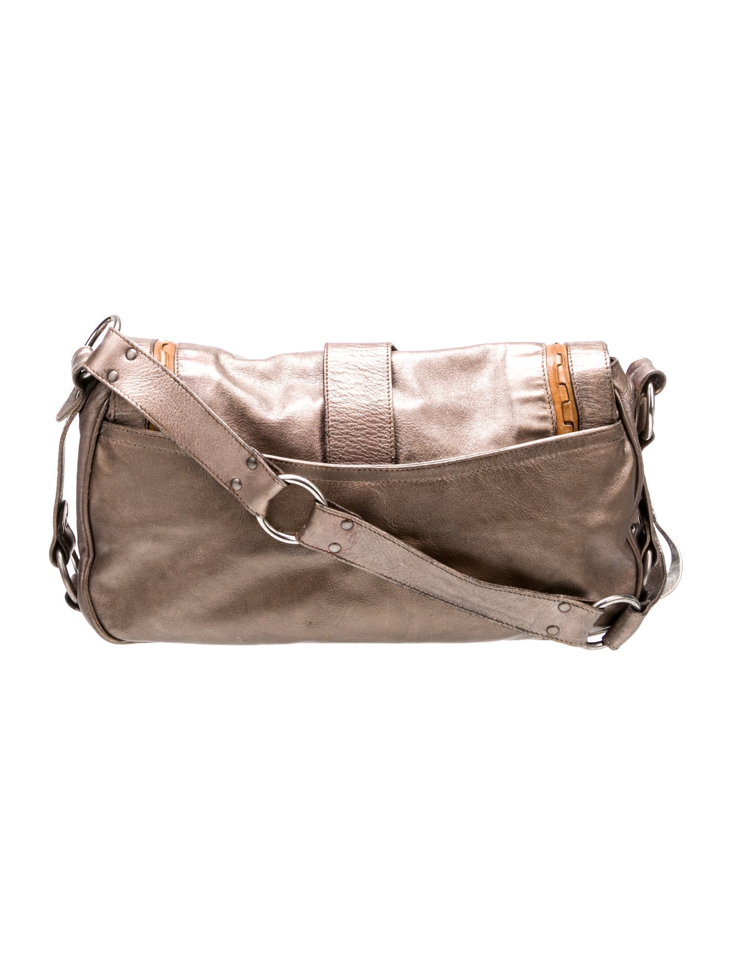 Christian Dior Leather Gaucho Saddle Vintage